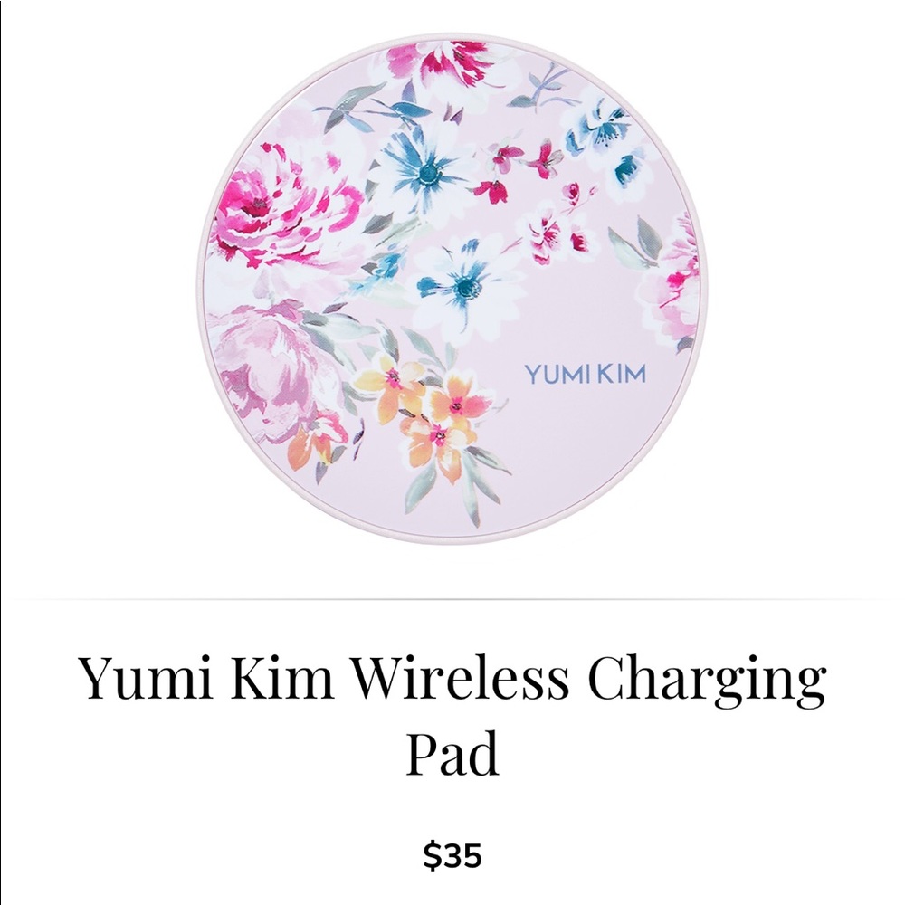 Yumi Kim wireless charging pad